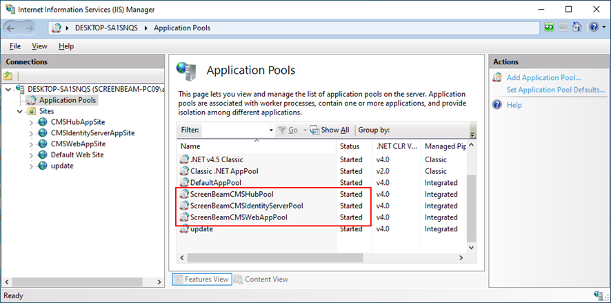 Setup - Part 2: Deploying CMS Enterprise Server and Companion Servers